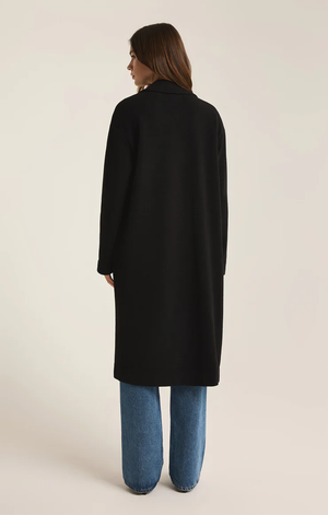 Mason Coat Black-Mapel Boutique