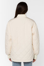 Celeste Quilted Jacket Ivory