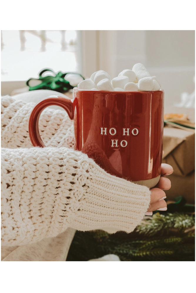 Ho Ho Ho Stoneware Mug 14oz