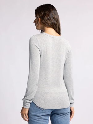 Stacy Top Grey Heather