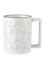 Falala Debossed Mug 16oz