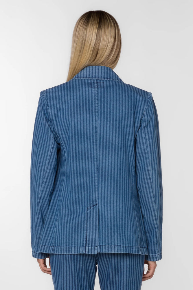 Beni Blazer Blue Stripe