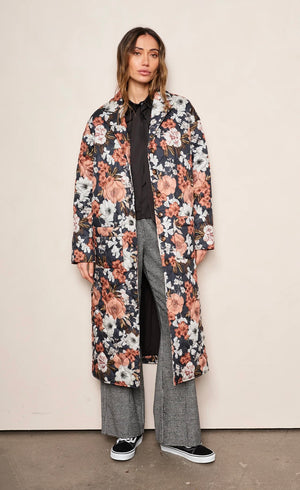 Ginny Coat Autumn Floral