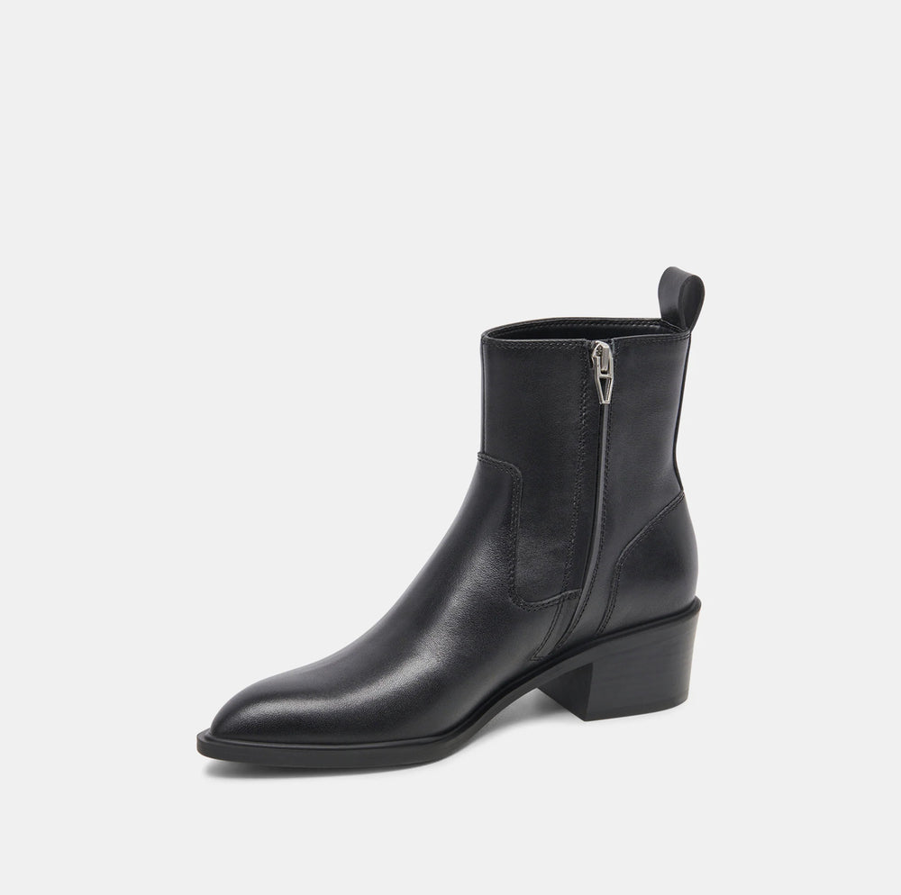 Bili H2O Booties Black Leather (Waterproof)