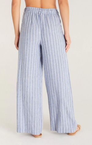 
            
                Load image into Gallery viewer, Taylor Striped Pant Marina Blue
            
        