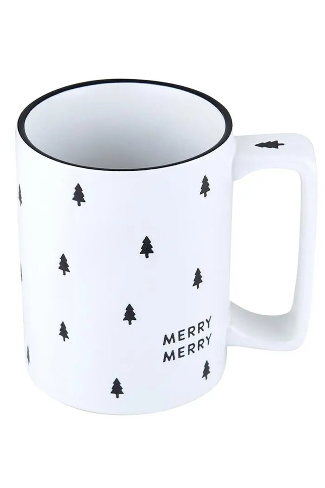 Merry Merry Debossed Mug 16oz