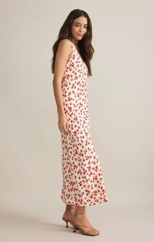 Hana La Rosa Ditsy Maxi Dress Sea Salt