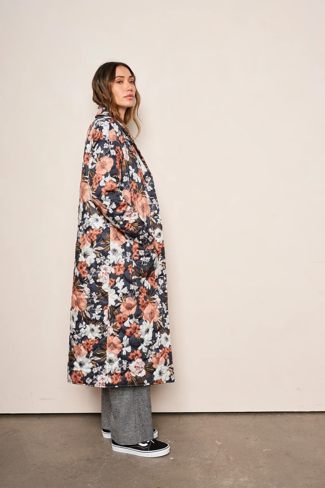 Ginny Coat Autumn Floral