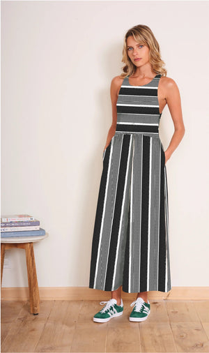 Anzio Dress Black Stripe XS Anzio Dress Black Stripe XS