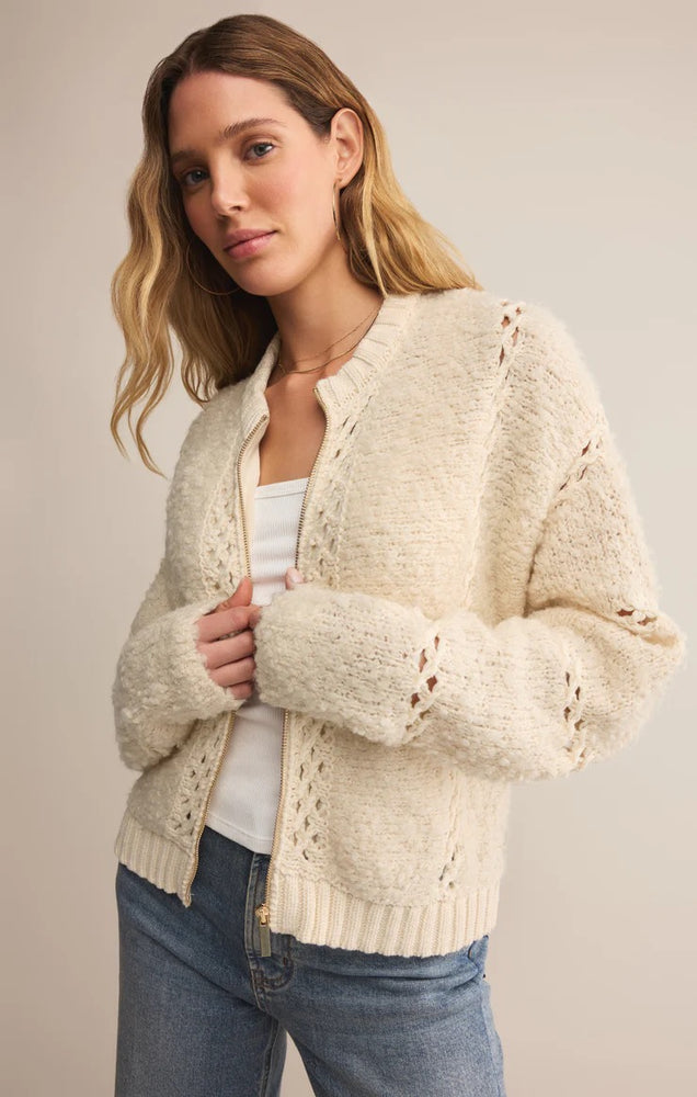 Sundance Sweater Jacket Crystal