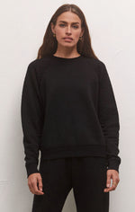 Volt Quilted Sweatshirt Black