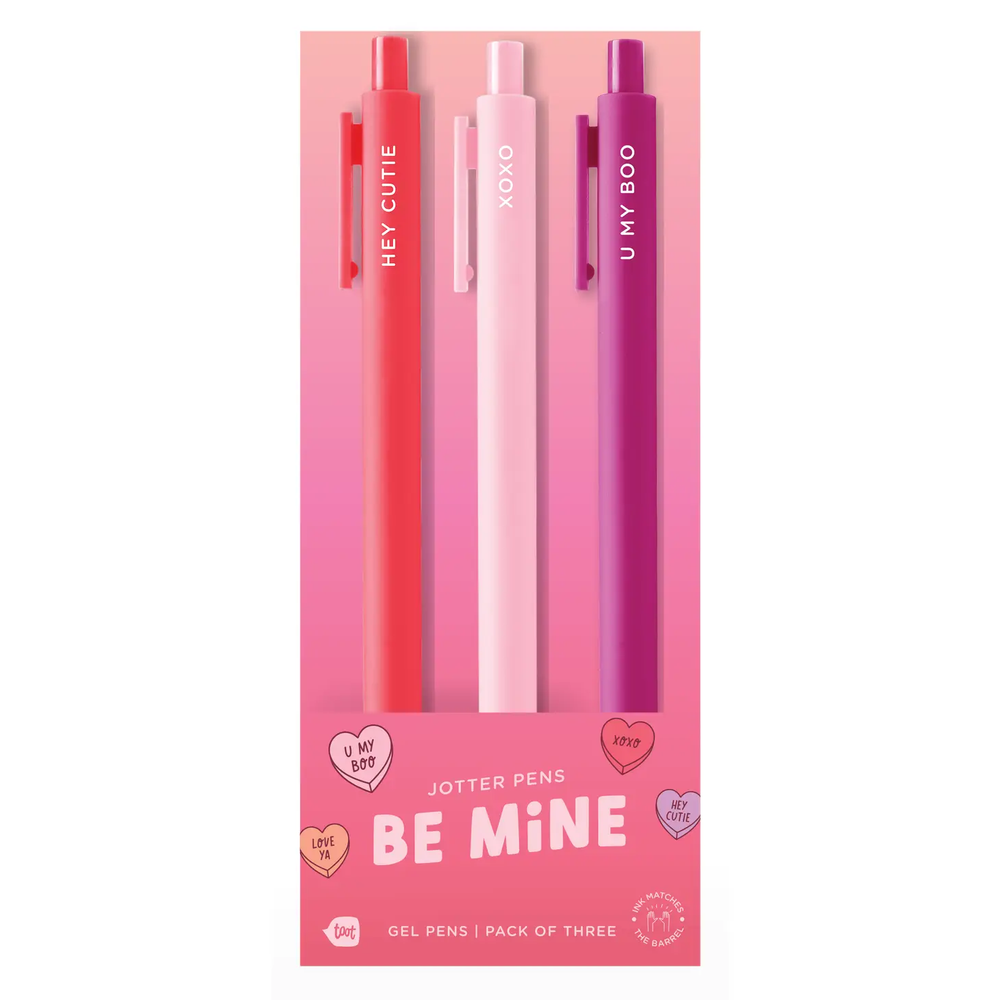 
            
                Load image into Gallery viewer, Jotter Pens 3pk - Be Mine
            
        