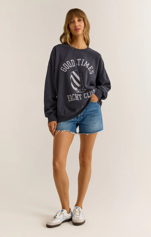 Yacht Club Sunday Sweatshirt Supernova