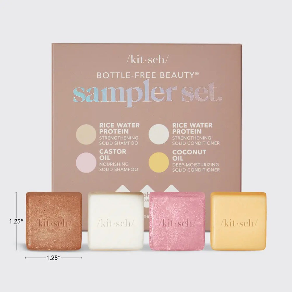 Bottle-Free Shampoo & Conditioner Sampler