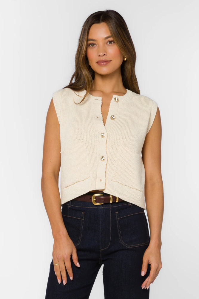 Moana Sweater Vest Fiberglass