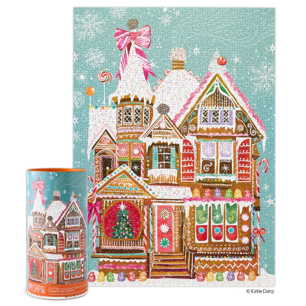 Gingerbread House 1000pc Puzzle