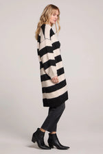 Emersyn Sweater Sand/Black Stripe