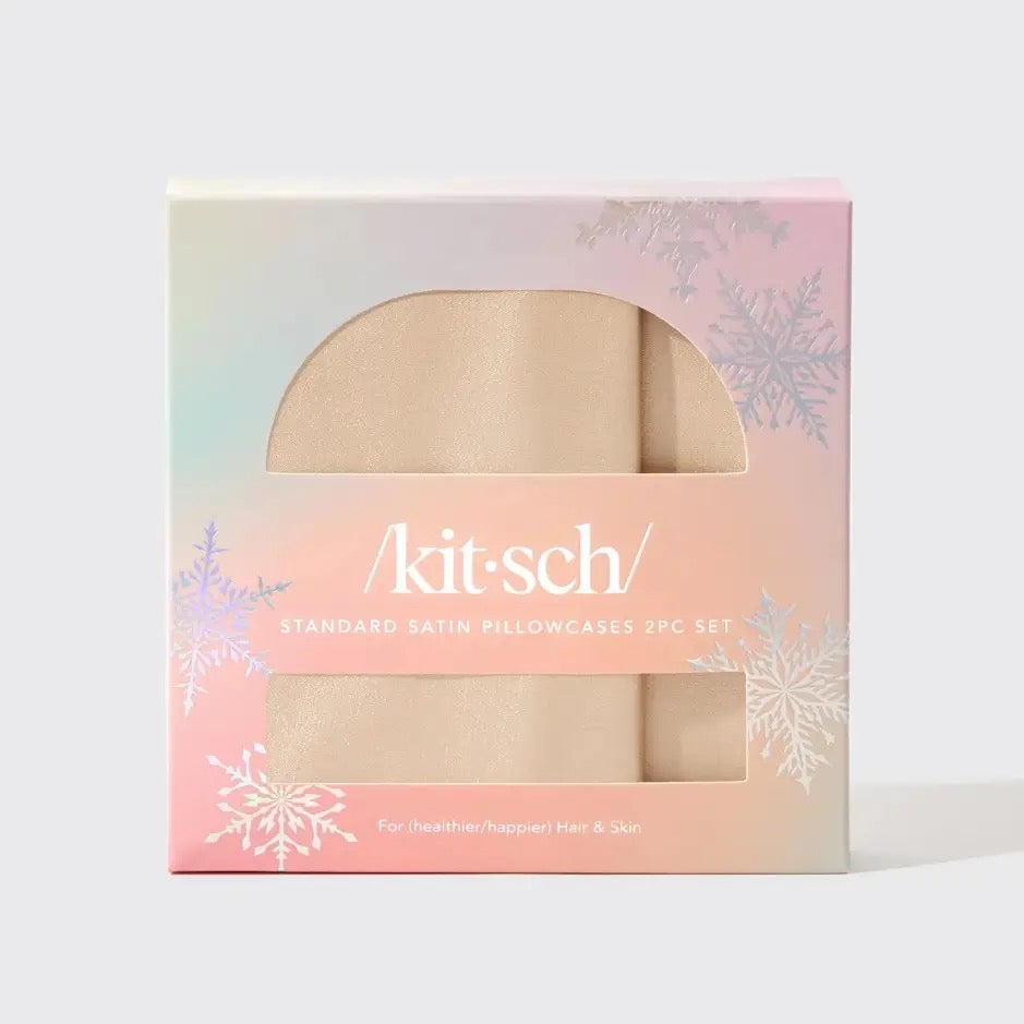 Satin Pillowcase 2pk - Champagne