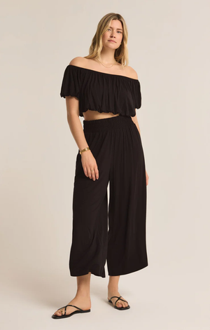 The Flared Pant Black