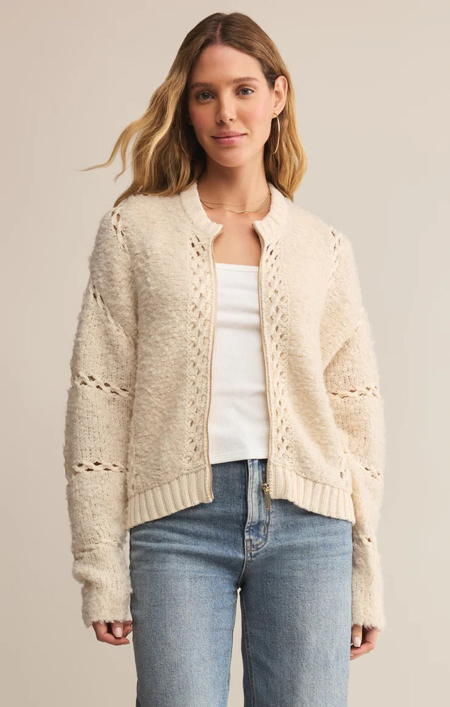 Sundance Sweater Jacket Crystal