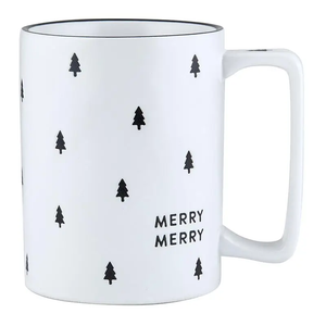 Merry Merry Debossed Mug 16oz