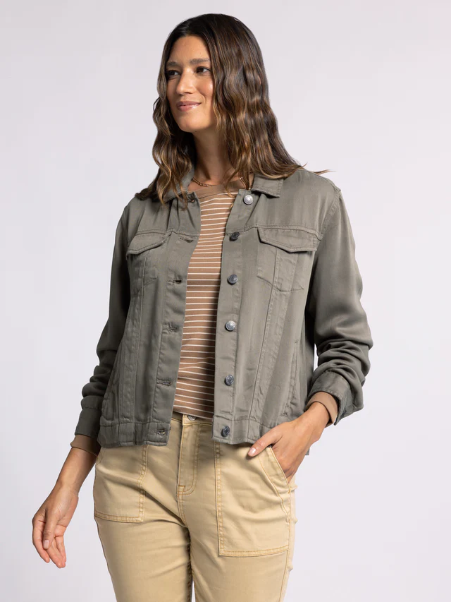 Jackie Jacket Dusty Olive