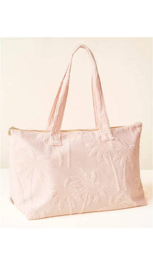 Terry Tote Palm Blush