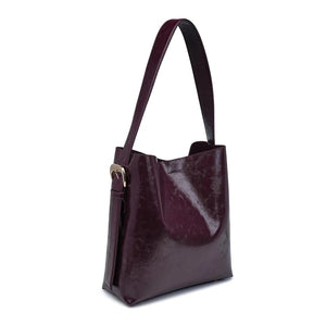 Brooke Bucket Bag Burgundy – Mapel Boutique