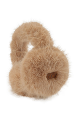 Faux Fur Earmuff - Camel