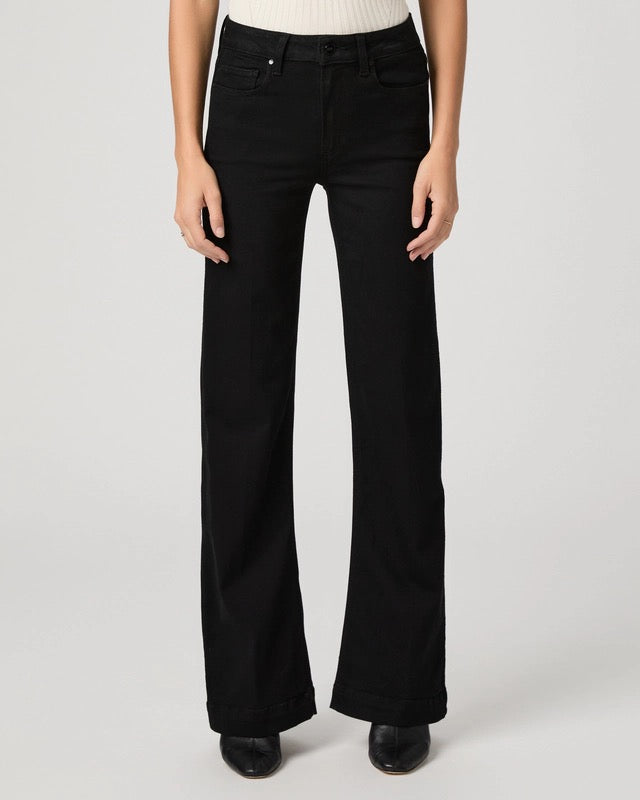 Leenah 32" Wide Leg Jean Black Shadow