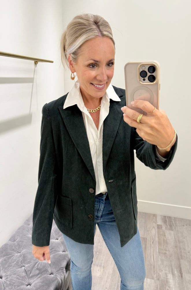 Peak Blazer Dark Green