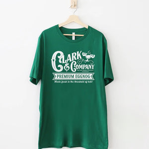 Clark & Co Eggnog Tee Emerald