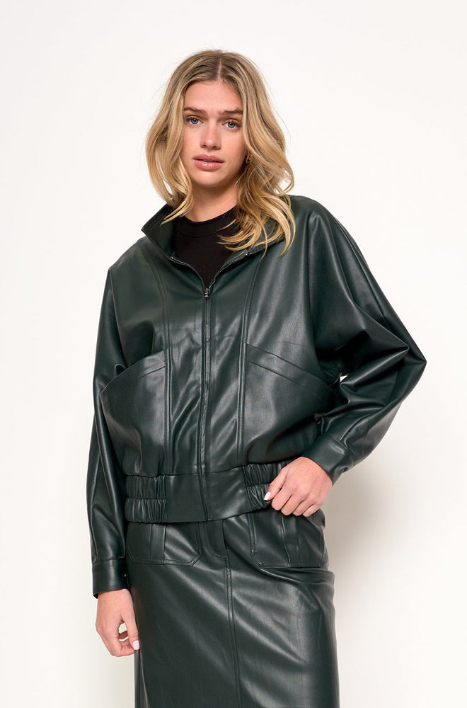 Paulina Jacket Cerulean Green