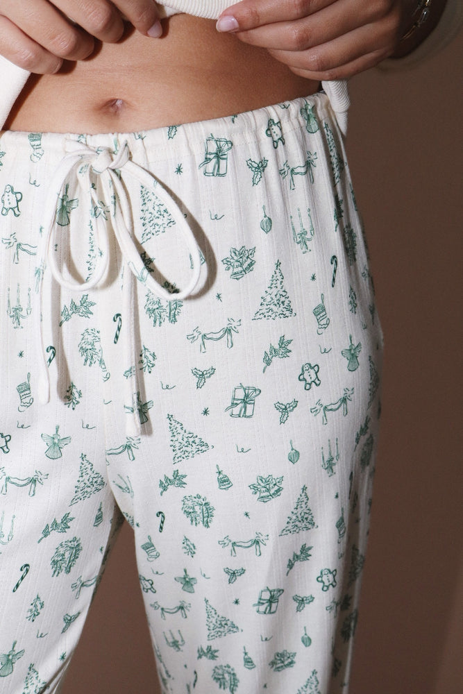 Vintage Christmas Pajama Pant