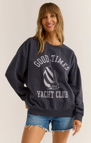 Yacht Club Sunday Sweatshirt Supernova