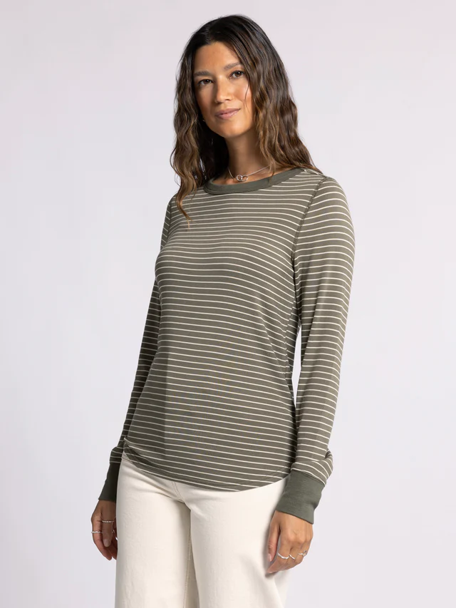 Stacy Top Sea Turtle Stripe