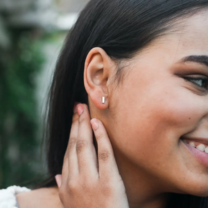 New Moon Earrings Gold Dipped - Raise the Bar