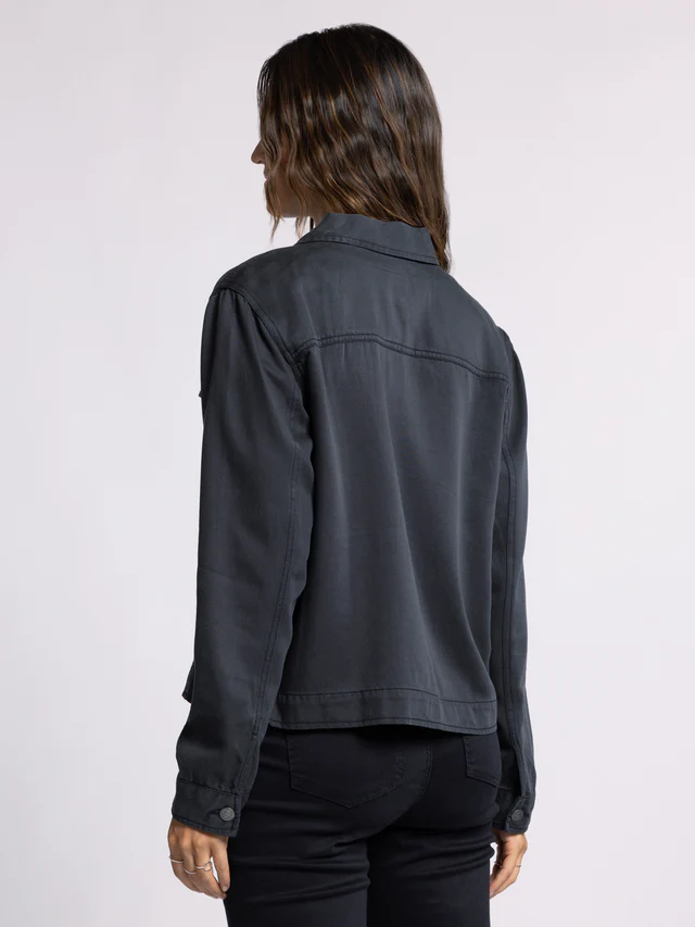 Jackie Jacket Black Shadow