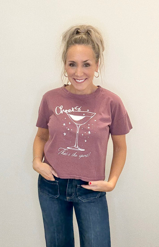 That's The Spirit Hi-Lo Tee Wine