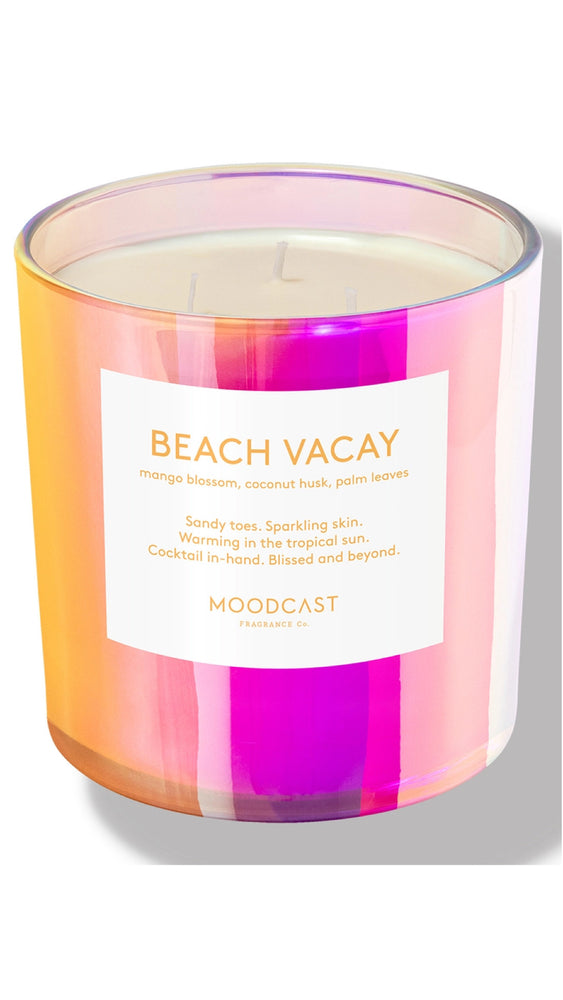 Beach Vacay - Iridescent 3-Wick Coconut Wax Candle 24oz