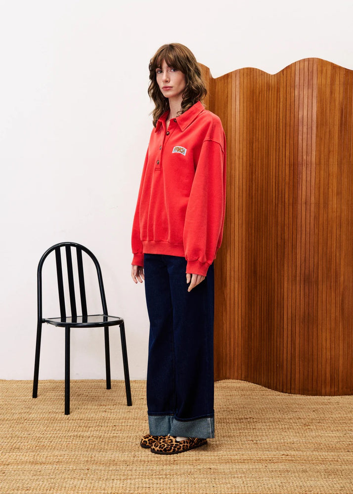 Tulipe Sweatshirt Rouge