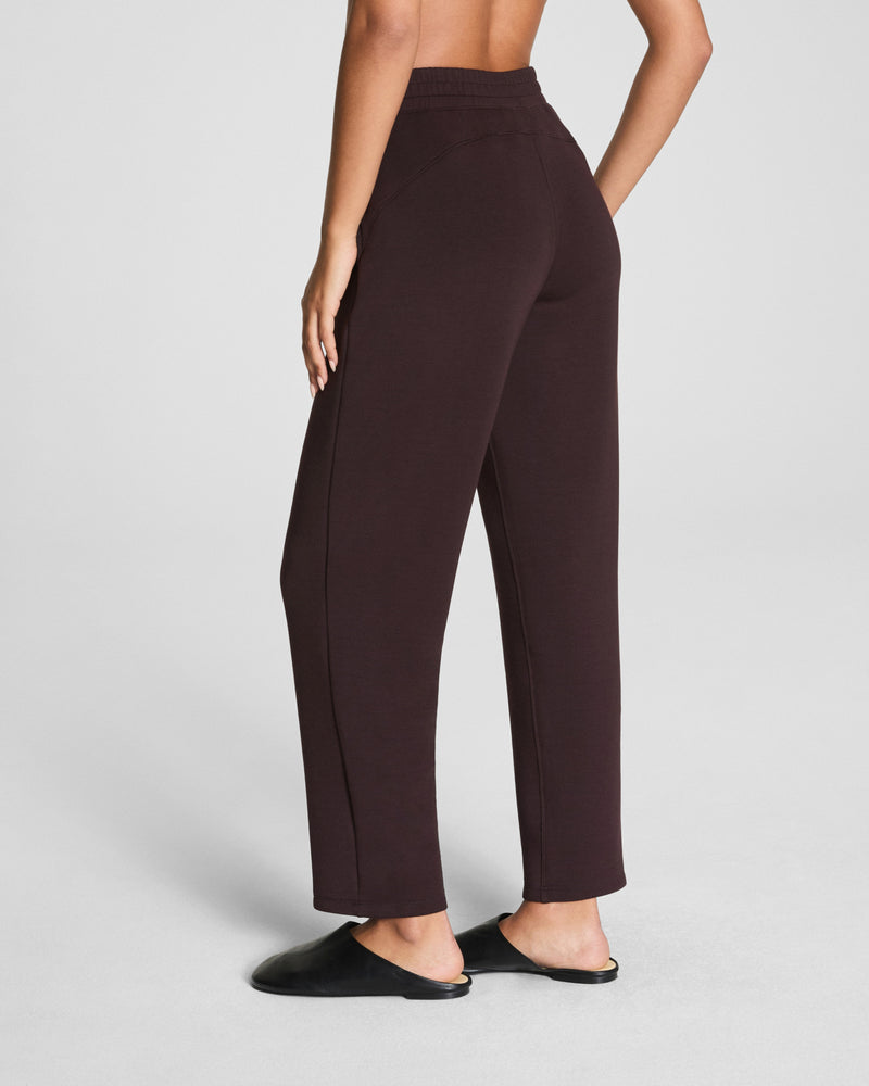 Spanx Air Essentials Slim Straight Pant Truffle Brown