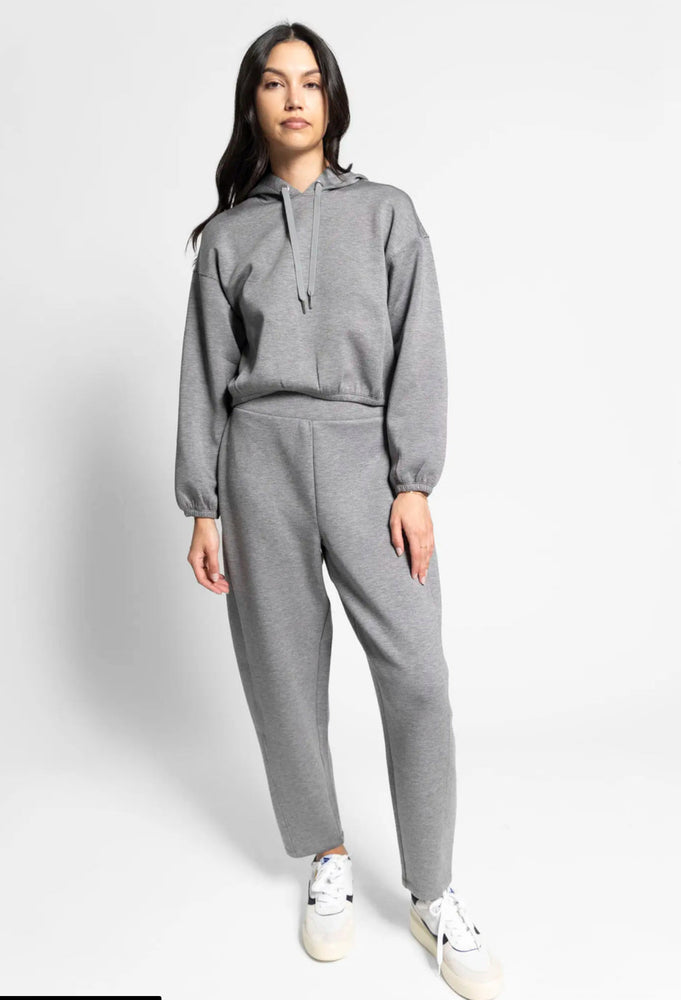 Spanx Air Essentials Cinched Hoodie Med Hth Grey