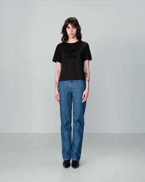 Nobuto Paris is Love Tee Noir-Mapel Boutique