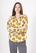 Penny Button Down Blouse Fall Floral