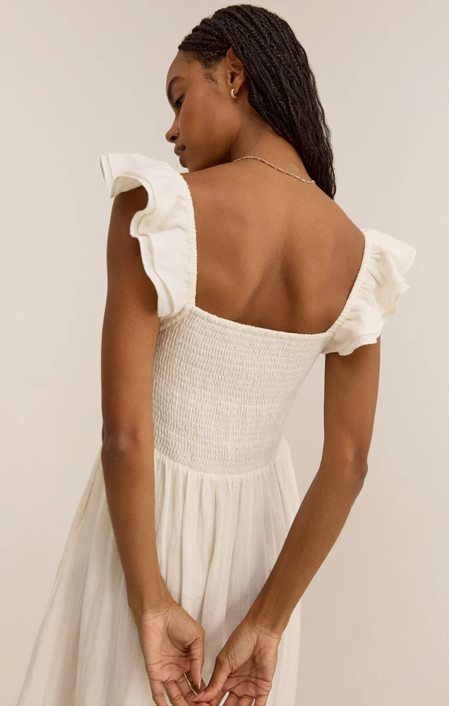 calypso midi dress Calypso Midi Dress Off White