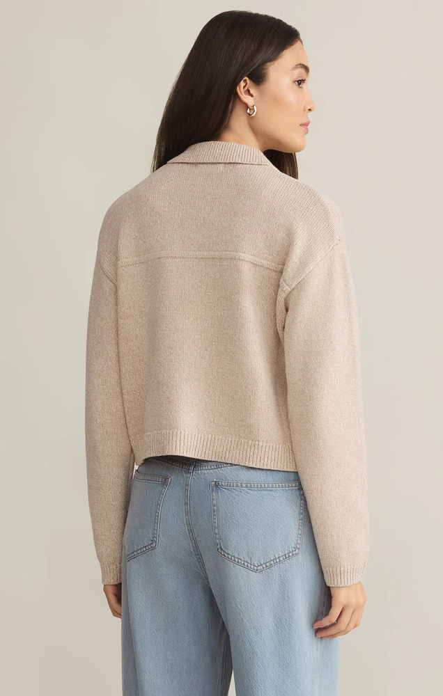 Cielo Knit Jacket Parchment