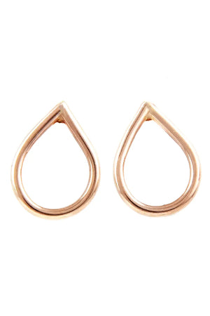 Agapantha Raindrop Studs 14k Gold Fill