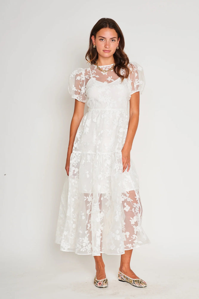 Aria Dress Ivory Floral XS Aria Dress Ivory Floral XS