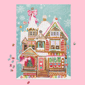 Gingerbread House 1000pc Puzzle